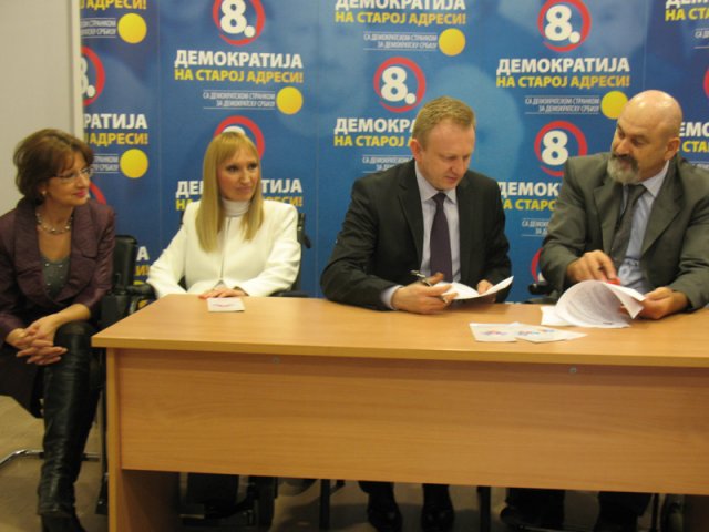 Potpisivanje protokola NOOIS sa političkim strankama