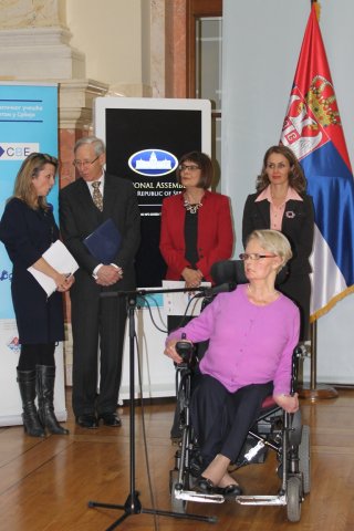 Promocija projekta „Jačanje političkog učešća osoba sa invaliditetom u Srbiji"